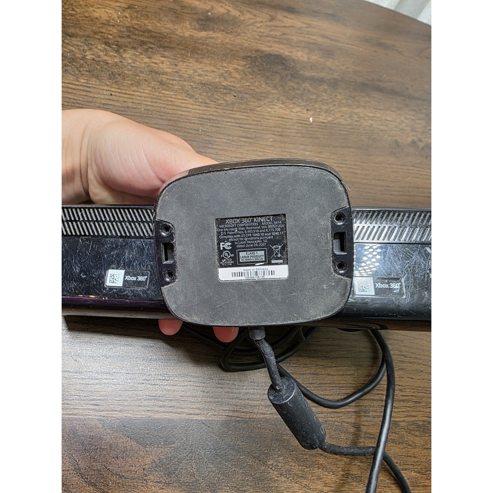 Xbox 360 Kinect Sensor Bar Only Model 1414 Black D2 - Picture 6 of 8